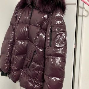 S13 NYC in wine color with days fur hood